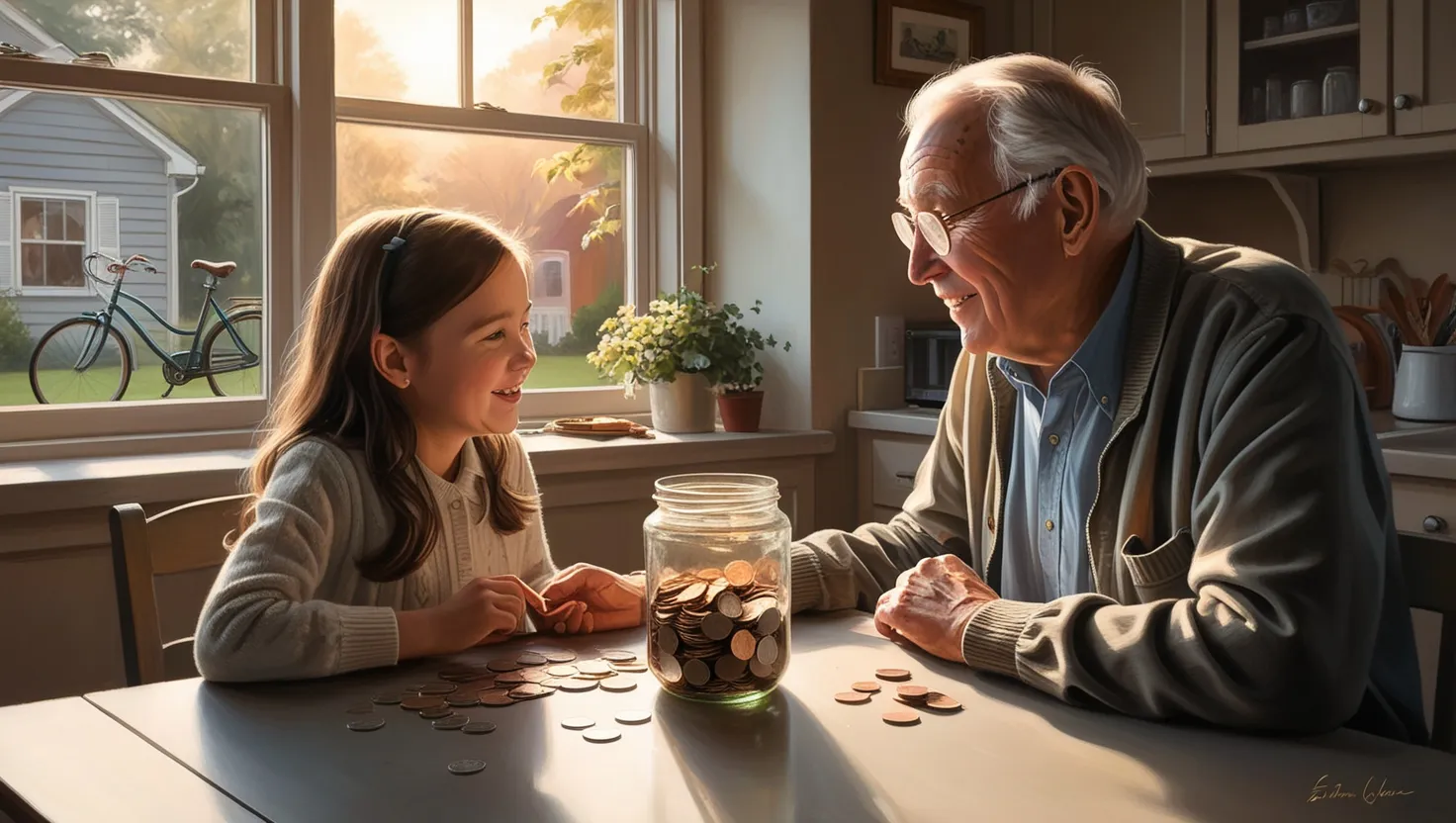 **What a Grandfather's Jam Jar Taught One Child About Money That Most Adults Never Learn**